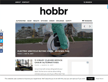 Tablet Screenshot of hobbr.com